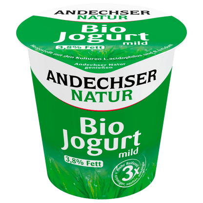 Bio Andechser Natur Joghurt mild 1,8% 500g