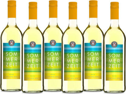 Sommerzeit Weißwein QbA halbtrocken 0,75l