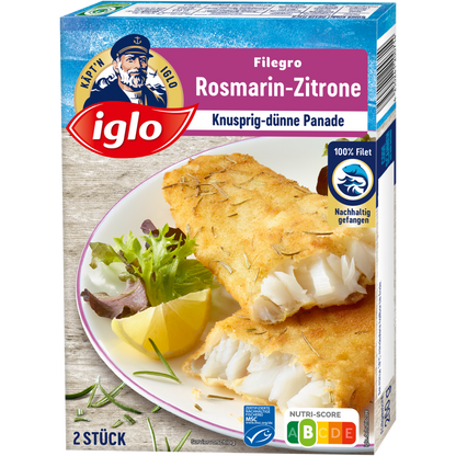 MSC Iglo Filegro Rosmarin Zitrone 250g