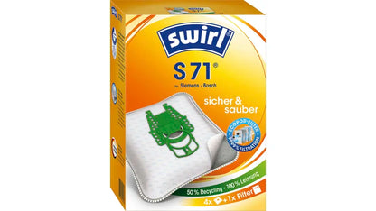 Swirl EcoPor S71 Staubsaugerbeutel 4ST