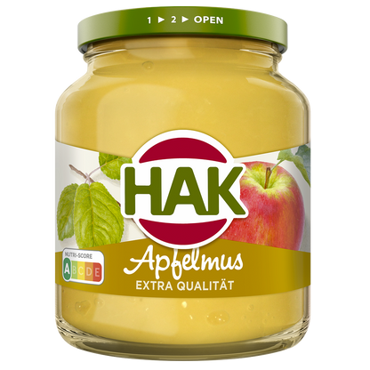 Hak Apfelmus extra Qualität 700g