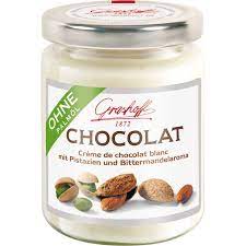 Grashoff Chocolat weiße Schokoladencreme mit Pistazien 235g