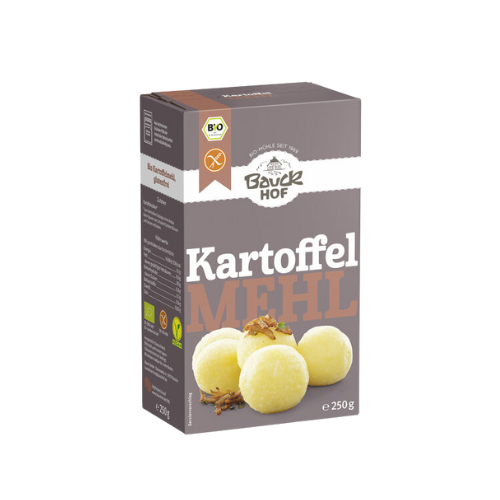 Bio Bauck Mühle Kartoffelmehl Stärke Glutenfrei 250g