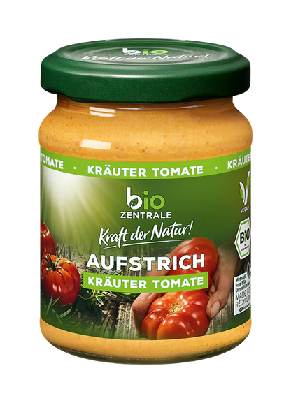 Bio Zentrale Brotaufstrich Kräuter Tomate 125g