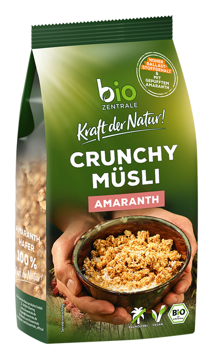 Bio Zentrale Crunchy Müsli Amaranth 375g