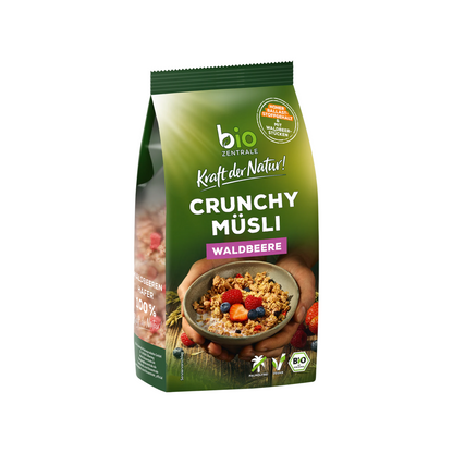 Bio Zentrale Crunchy Müsli Waldbeere 375g