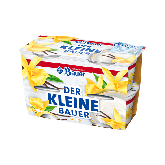 Bauer Fruchtjoghurt Vanille 4x100g