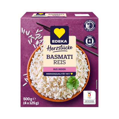 EDEKA Herzstücke Basmati Reis Spitzenqualität Kochbeutel 500g