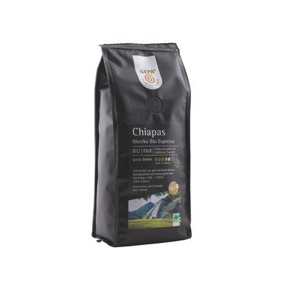 Bio Gepa Mexiko Cafe Chiapas Espresso Bohne 250g