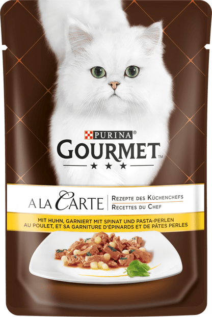 Gourmet A La Carte Huhn&Pasta Katzennassnahrung 85g