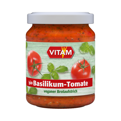 Bio Vitam Basilikum Tomaten Brotaufstrich 100g