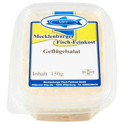 Mecklenburger Fisch Feinkost Maissalat weiß 150g