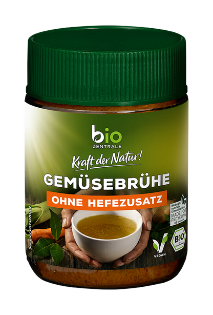 Bio Zentrale Gemüsebrühe ohne Hefe für 7,5l 120g