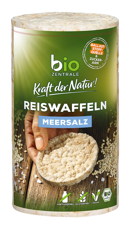 Bio Zentrale Reiswaffeln Meersalz 100g