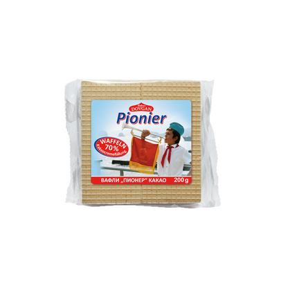 Dovgan Pionier Waffeln mit Kakaofüllung 200g