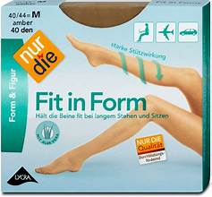 nur die Fit in Form Strumpfhose 40den amber 125 Gr.44/48