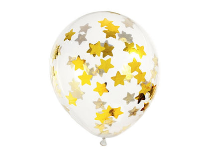 Melloc Luftballons Sterne 30cm 6ST