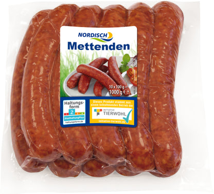 NORDISCH Mettenden 10x100g