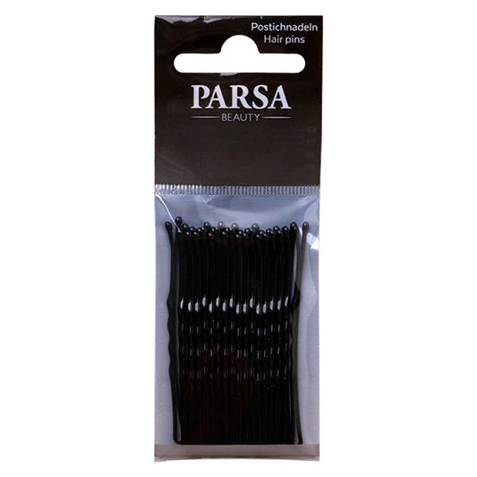 Parsa Beauty Haarklemme gewellt schwarz 5cm 20ST