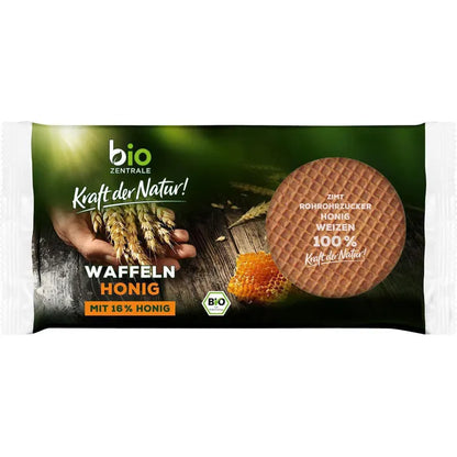 Bio Zentrale Honig-Waffeln 175g