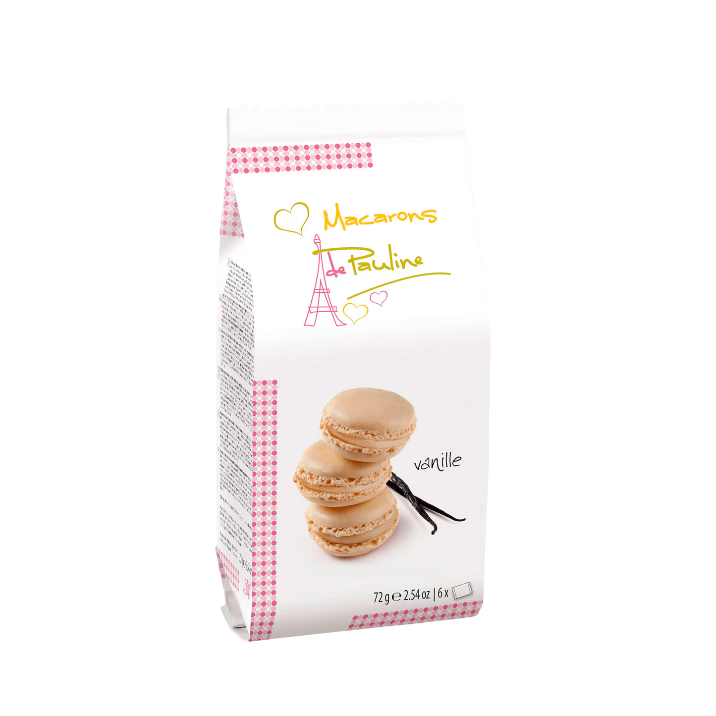 Macarons de Pauline Makronentörtchen Vanille 72g