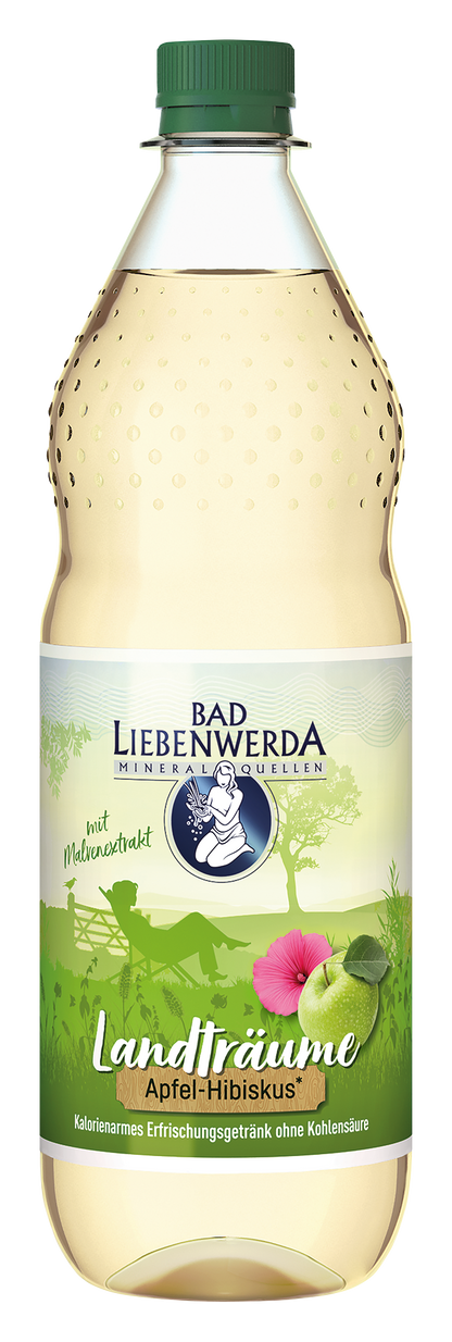 Bad Liebenwerda Landträume Apfel Malve Hibiskusblüte 1l MW PET