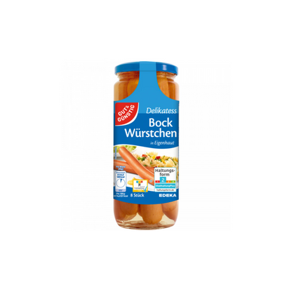 GUT&GÜNSTIG Bockwürstchen 8ST 530g QS ITW