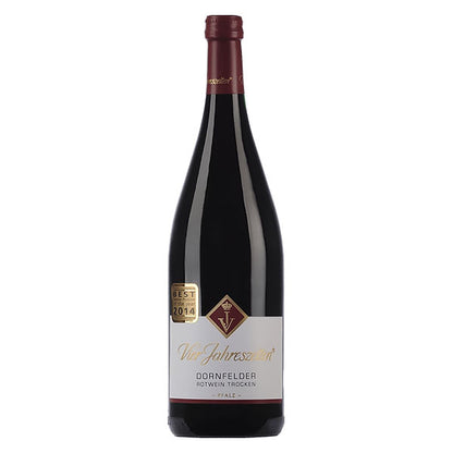 Vier Jahreszeiten Dornfelder Rotwein QbA trocken 1l