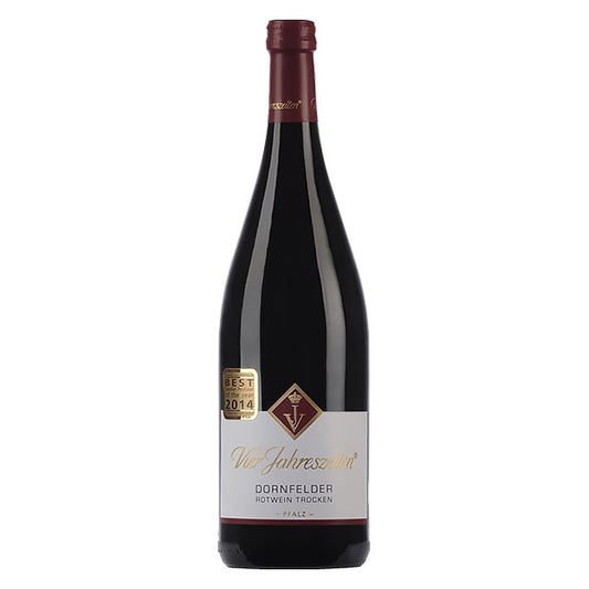 Vier Jahreszeiten Dornfelder Rotwein QbA trocken 1l