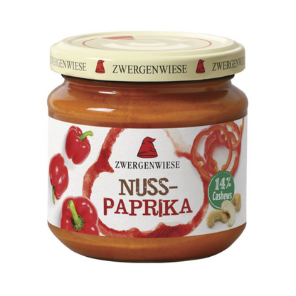 Bio Zwergenwiese Nuss Papri Brotaufstrich 200g