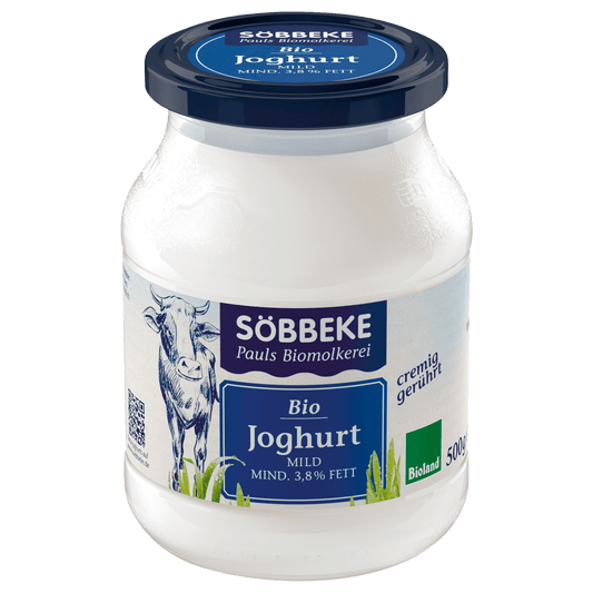 Bio Söbbeke Joghurt mild cremig gerührt 3,8% 500g