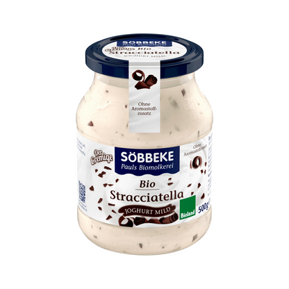 Bio Söbbeke Stracciatella Joghurt cremig mild 7,5% 500g MW