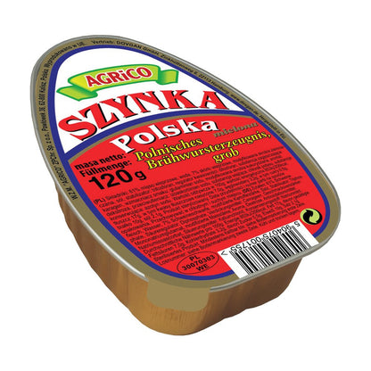 Agrico Szynka Polska Polnisches Brühwursterzeugnis 120g