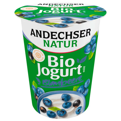 Bio Andechser Natur Joghurt mild Blaubeere-Cassis 3,8% 400g