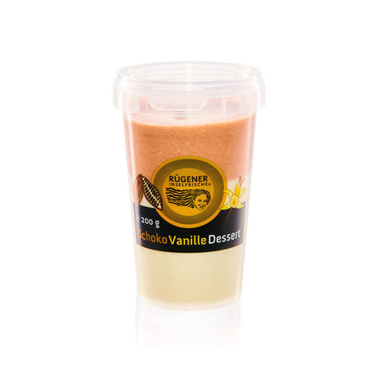 Rügener Inselfrische Dessert Schoko Vanille 200g