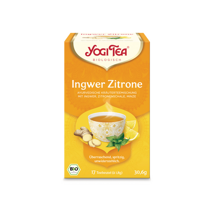 Bio Yogi Tea Ingwer Zitrone 17ST 30,6g
