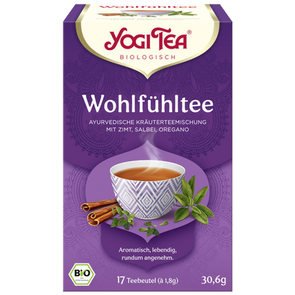 Bio Yogi Tea Wohlfühl Tee 17ST 30,6g