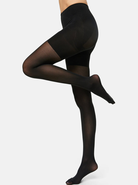 nur die Bauch-Beine-Po-Strumpfhose 60den Fb.94 schwarz Gr.40/44