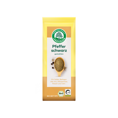 Bio Lebensbaum Pfeffer schwarz gemahlen 50g
