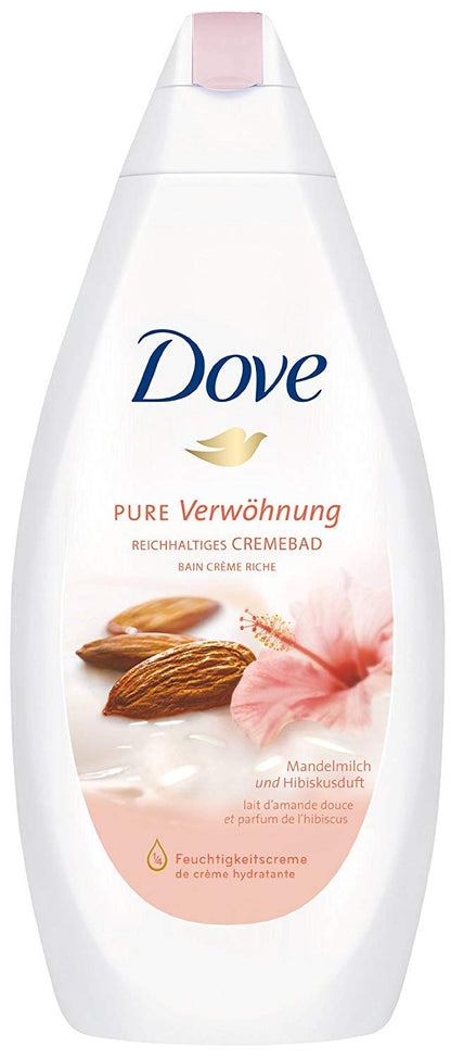 Dove Pflegendes Cremebad Mandelmilch&Hibiskusduft 750ml