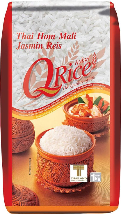 Q Rice Jasminreis Langkorn 1kg