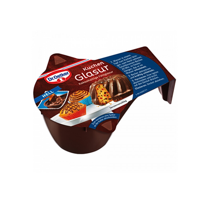 Dr.Oetker Becherglasur Hell 125g