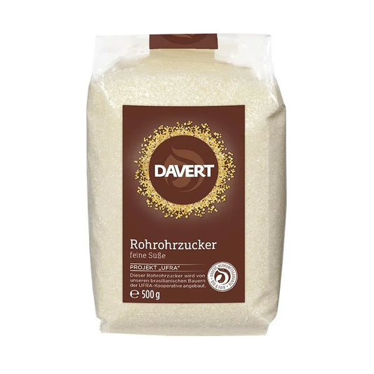 Bio Davert Roh-Rohrzucker 500g