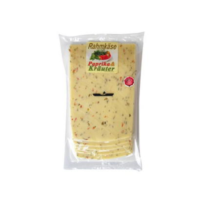 Kräuter/Paprika Käsezubereitung in Scheiben 50% Rahmstufe 6xca.160g