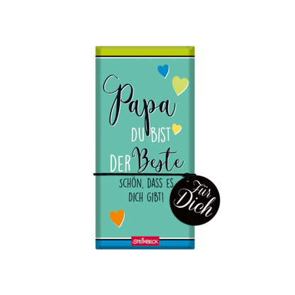 Steinbeck Schokolade bester Papa 100g