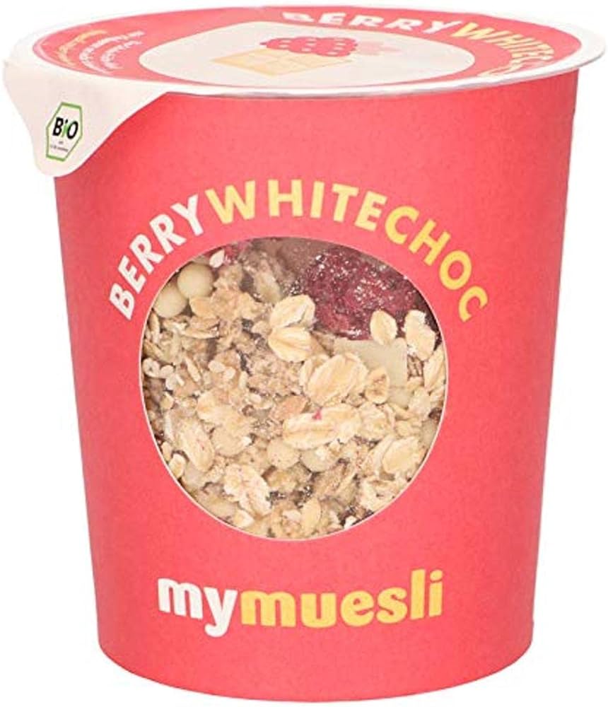 Bio mymuesli Berry White Choc Müsli 85g