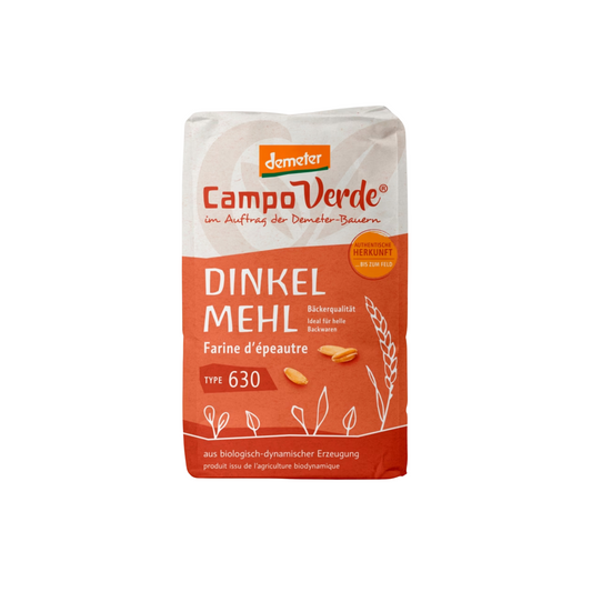 Demeter Campo Verde Dinkelmehl Type 630 1kg