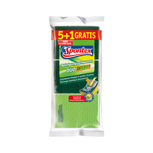 Spontex Reinigungsschwamm Duo 5+1