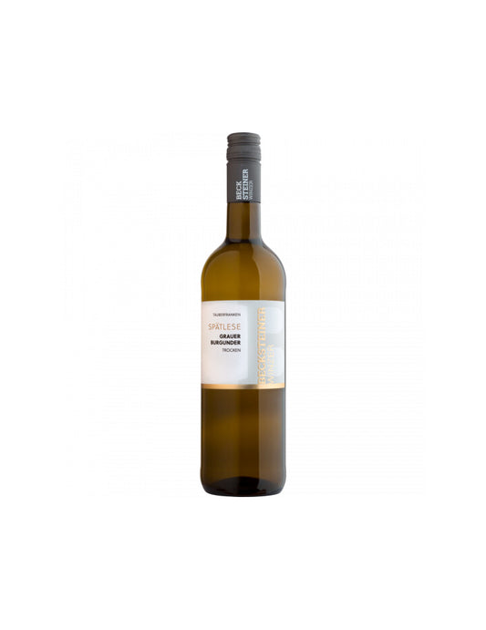 Becksteiner Winzer Grauer Burgunder Spätlese trocken 0,75l
