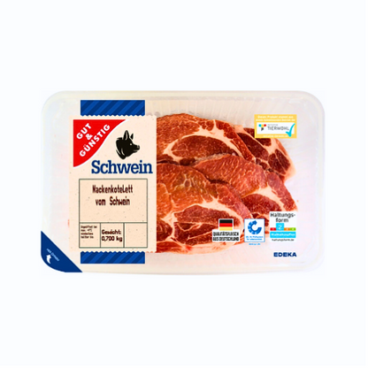 GUT&GÜNSTIG Nacken in Scheiben 700g QS